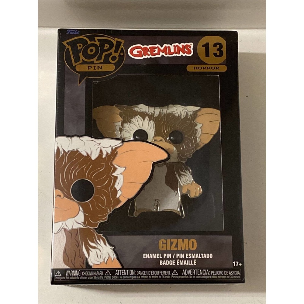 Funko Pop! Pins: Gremlins‎ - Gizmo Enamel Pin With Stand NEW Sealed